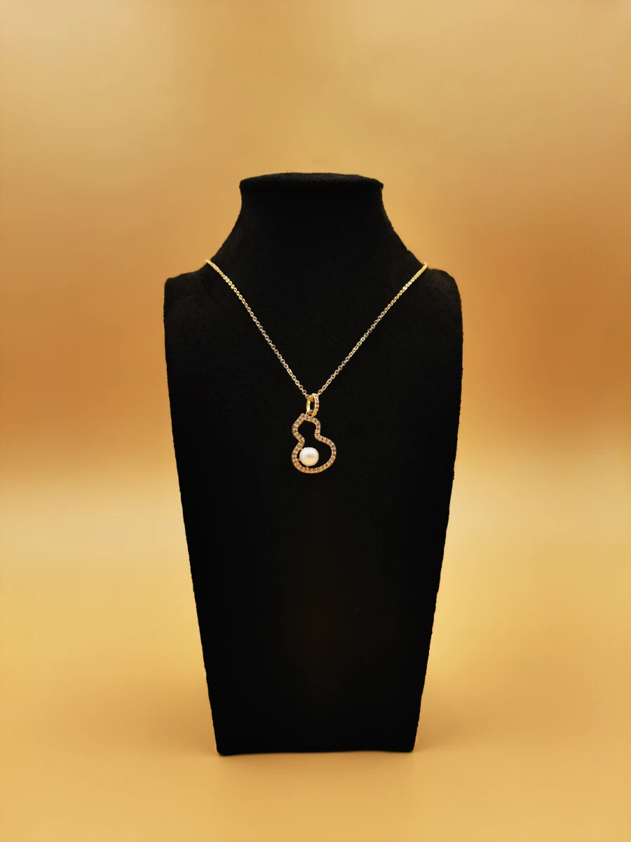 Golden Gourd Pendant